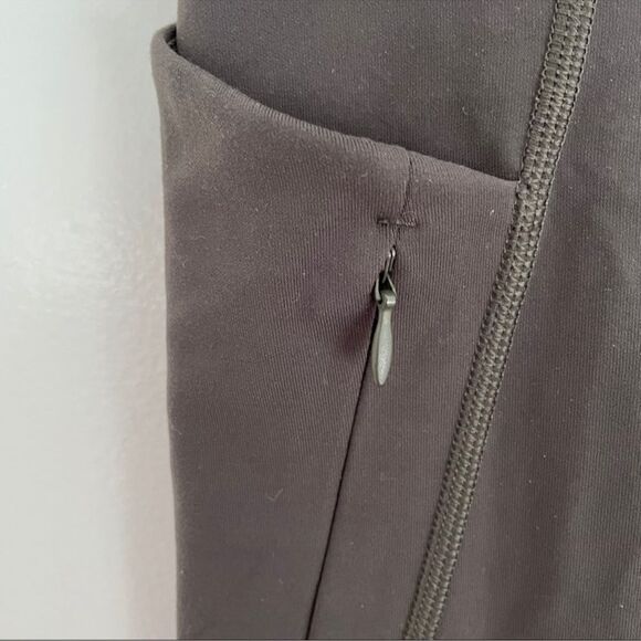 Athleta All In Structure 7/8 Tight Olive Grey M - Picture 6 of 11